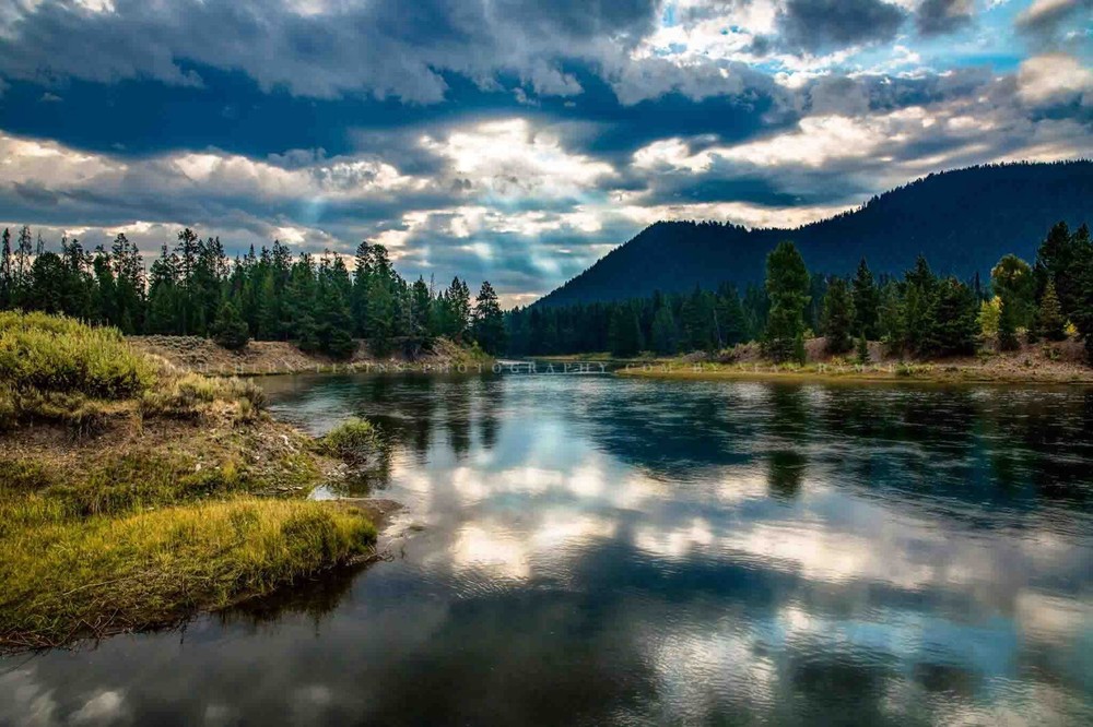 Snake River Grand Teton National Park Wyoming Rocky Mountain Photography Print