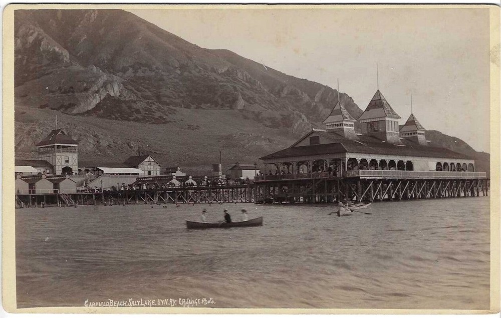 Charles Roscoe Savage / Garfield Beach Salt Lake City U+N Ry 1889