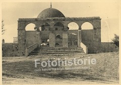 Photo Palestine Jerusalem Dome of the Rock Temple Mount Architecture Stone Staircase 1932