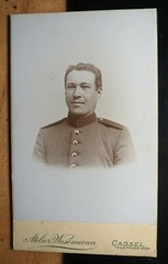 Soldier in Uniform Regiment IR 167/CDV Atelier Wesemann Kassel