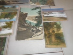 Vintage Hand Colorized PHOTO Tinted COLOR Landscapes Lot of 8