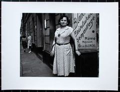 Lutz Dille Rue Blondel, Paris Pen Art Original Photograph Print 1951