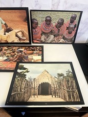 VINTAGE 90s AFRICA CARDBOARD STOCK PHOTOGRAPHS LIFESTYLE PHOTOGRAPHY