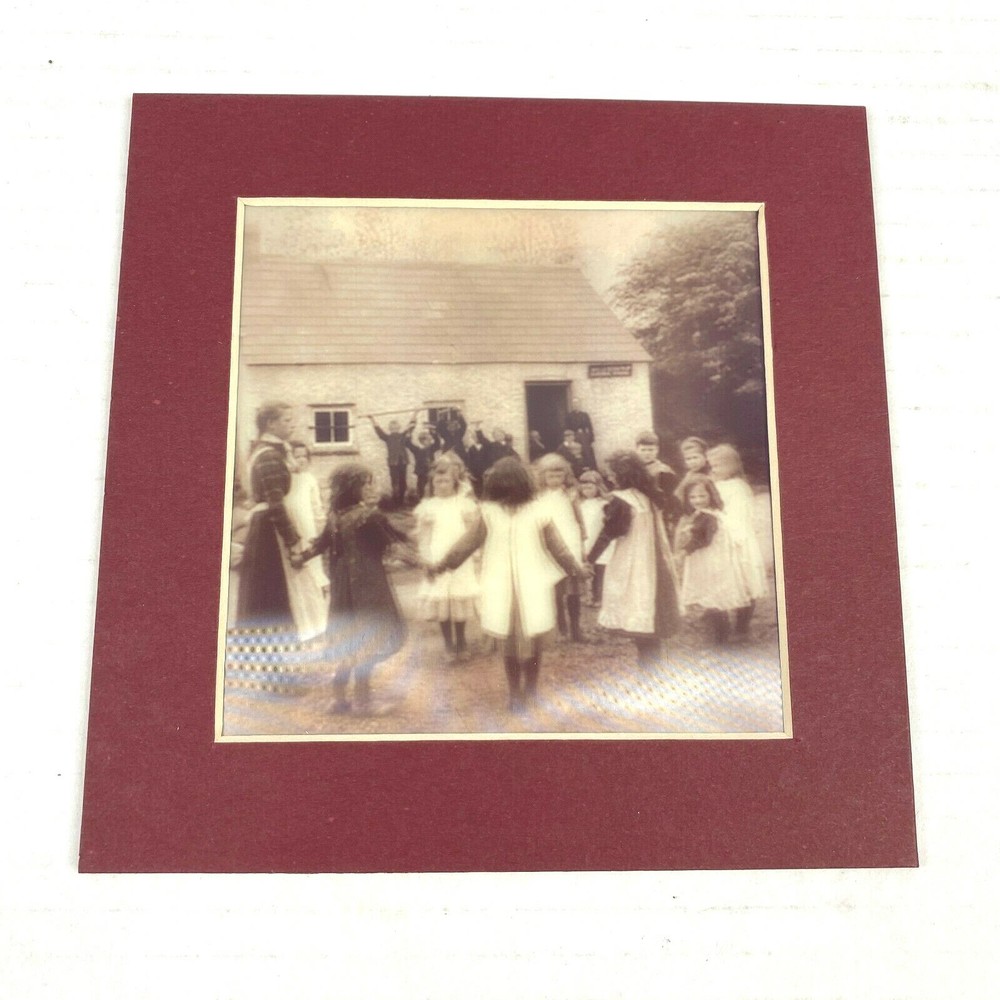 School Days Circa 1890 3d Photo Reprint Stereographic Arts Treadwell Children