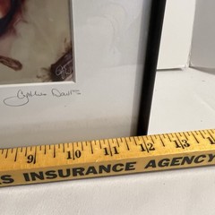 Cynthia Davis “Freshe Java” Signed Hand-Altered Polaroid Photo 48/250 Framed