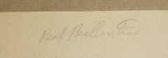 6 Vintage Signed Matted Sepia Photographs ~ Montclair NJ Botanical Gardens