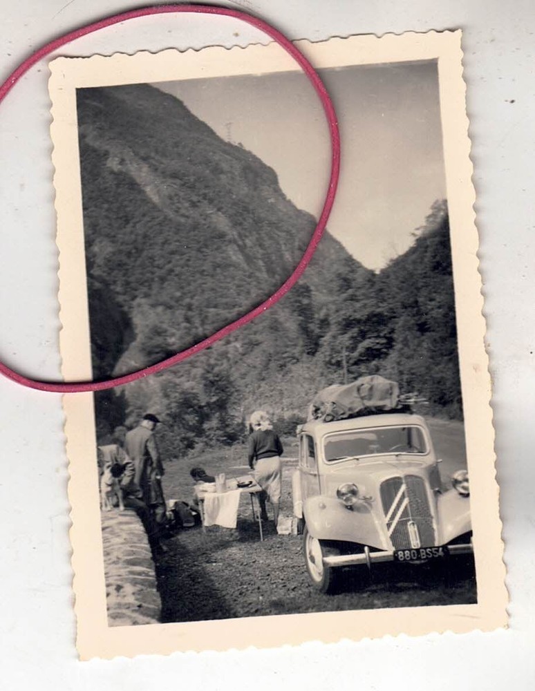PHOTO PHOTO CAR AUTOMOBILES CITROEN 11 TRACTION