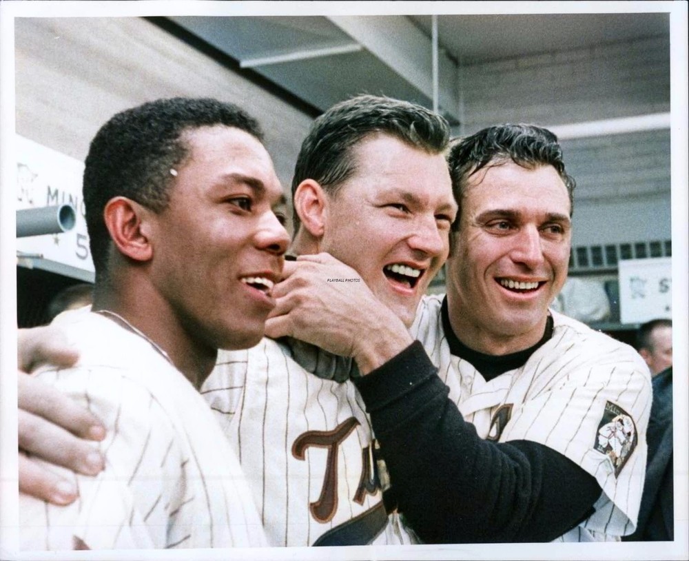 Jim Kaat & Tony Oliva-1965 Minnesota Twins 8×10 Colorized Print-FREE SHIPPING