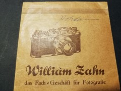 Old photo bag paper photo bag antique photo William Zahn Züllichau Sulechow