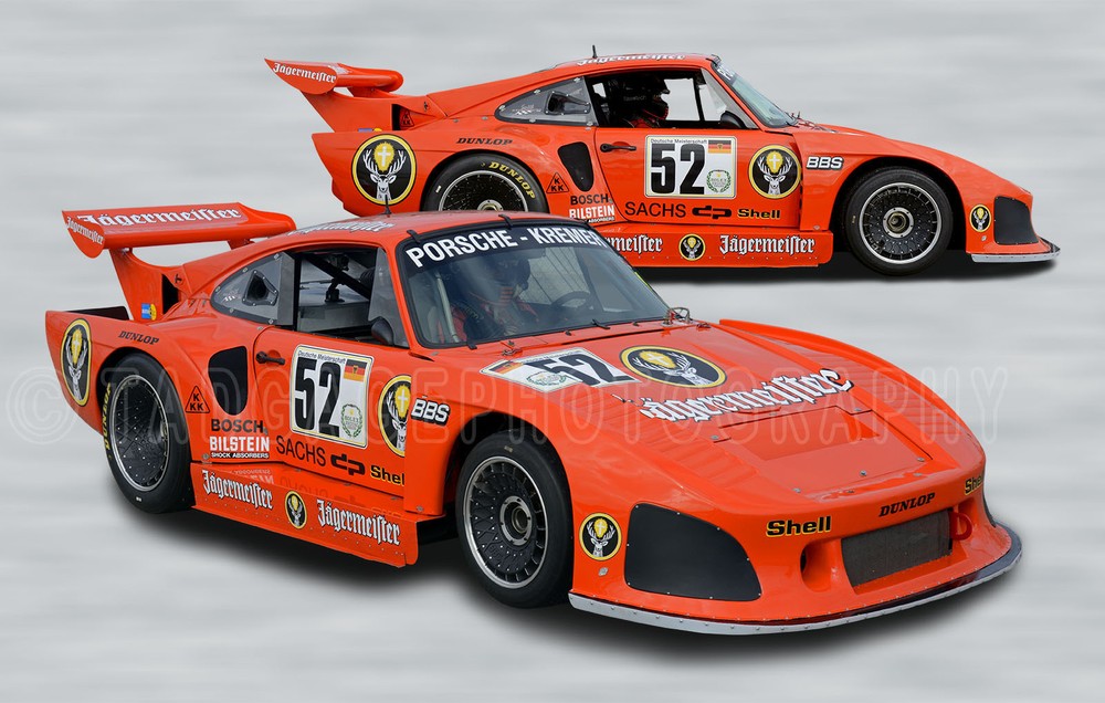 1978 Porsche 935 K3 Jagermeister 911 Classic Vintage GT Race Car Photo (CA-0890)