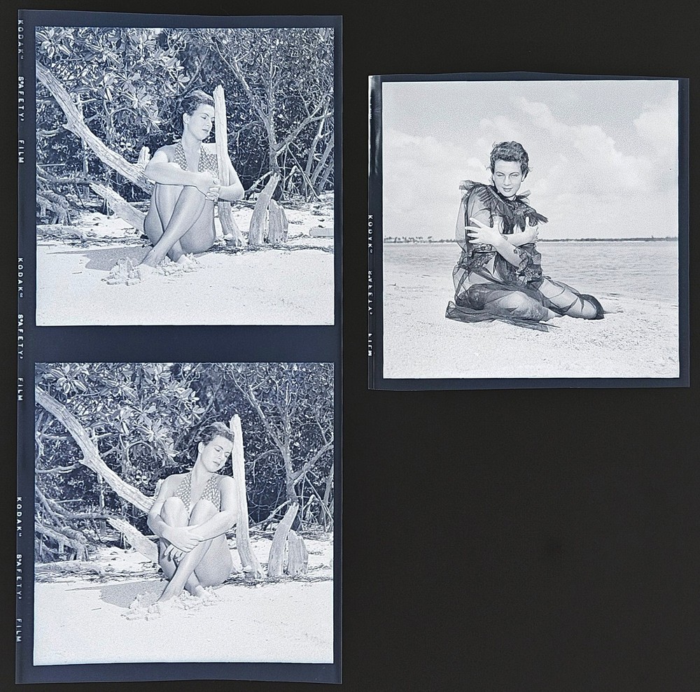 Bunny Yeager Estate Vintage Original Negative of Lynn Brooks