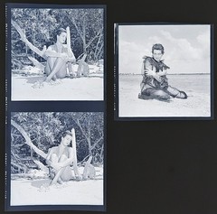 Bunny Yeager Estate Vintage Original Negative of Lynn Brooks