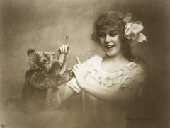 LÓTH Ila, amazing actress in swimsuit, by ANGELO, Budapest Vintage fine art RPPC