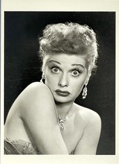 Lucille Ball Art Print Card 1950 Photo By Philippe Halsman Fotofolio 4”x6” Lucy