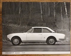 Vintage Car Photo Press Service Coupe/Sedan 504 from 1969