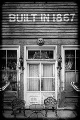 Fine Art Photography, Black & White print, 8×12, Built in 1867, Georgetown, CO