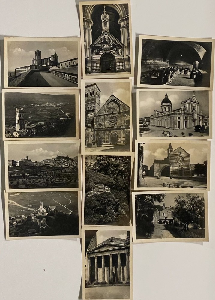 Vintage Photos – Assisi Italy – Basilica of St. Francis, San Damiano.