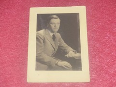 Laure Albin Guillot 1943 / Portrait Of Francois Valery + Signed Autographed Card
