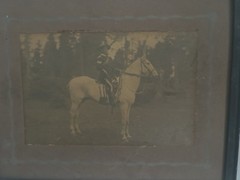 Civil War Era Mounted Solider Photo