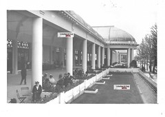 Glass Photo Positive Black & White 13×18 cm Vittel Thermal Vosges Collection