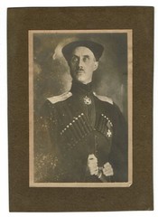 Russian Military Officer “Black Baron” Pyotr Nikolayevich Wrangel Real Photo PC