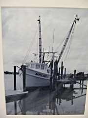 ART PHOTOGRAPHY 16×20 Apple Jack Crab Boat Matte Acid Free by Larry Santucci