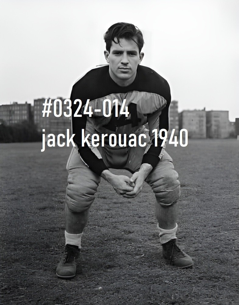 VINTAGE MALE PORTRAIT #0324-014- jack kerouac 1940 -free shipping in the usa