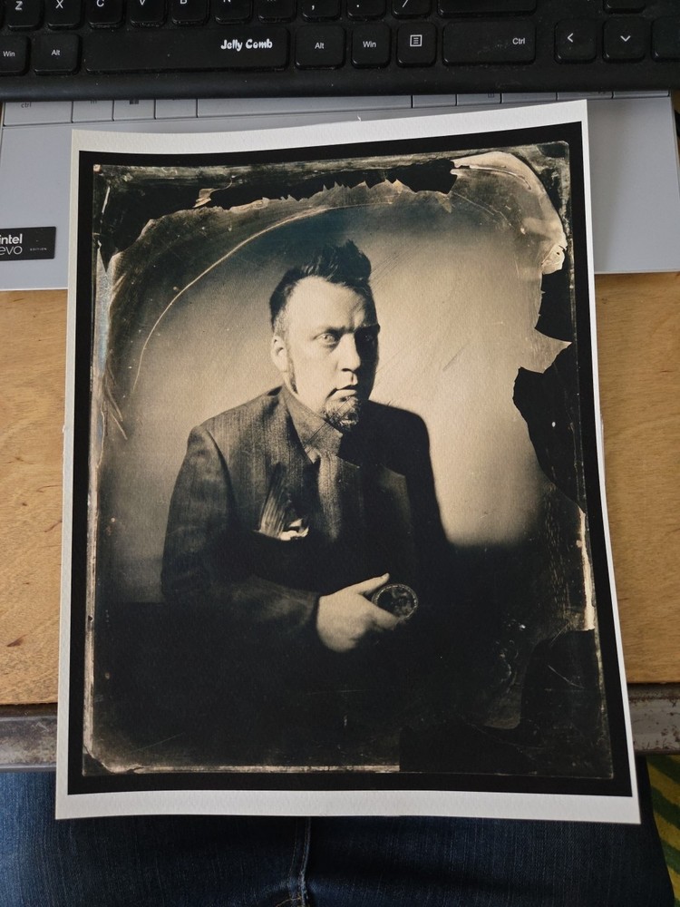Jody Ake Original Photograph Self Portrait Signed 2013