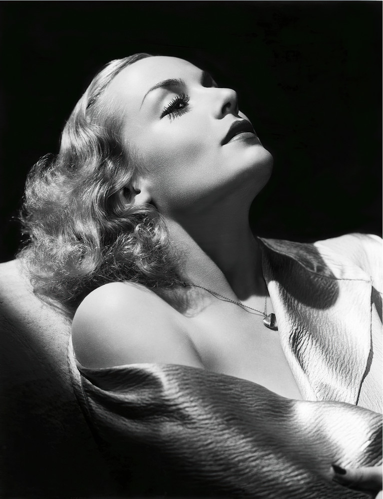 Carole Lombard by George Hurrell c. 1934 – reprint – multiple sizes: 808