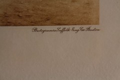 Original Edward S. Curtis LARGE FOLIO Photogravure Buffalo Dance Plate 401