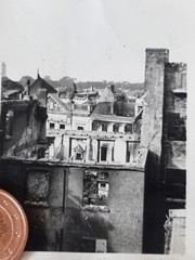 Düsseldorf 1944- After Air Raid, Destroyed Houses (X)