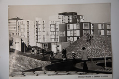 Photo Print Vintage 1970 Urban Planning France 18X24 Cm Triole District