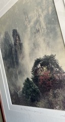 Keith Guo Ji Liang Framed Photograph, ‘Mt. Tian Zi in Mist’ MCM , pencil Signed