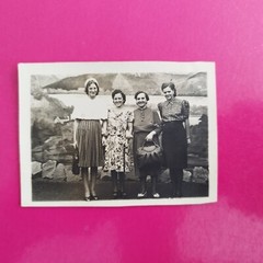 Old Photo Antique Vintage Women Socks Women Fashion Handbag Dress Old Photo Art