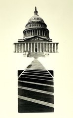 Gérald Incandela (b. 1952) The Capital Washington DC 1977 Print Card Fotofolio