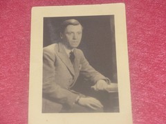 Laure Albin Guillot 1943 / Portrait Of Francois Valery + Signed Autographed Card