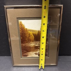 WILLIAM PLANTE – 1980 “ICICLE CREEK” VINTAGE PHOTOGRAPH Washington Matted Framed