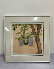 Dennis Barloga Signed Lilac Shutters Numbered Photo Print