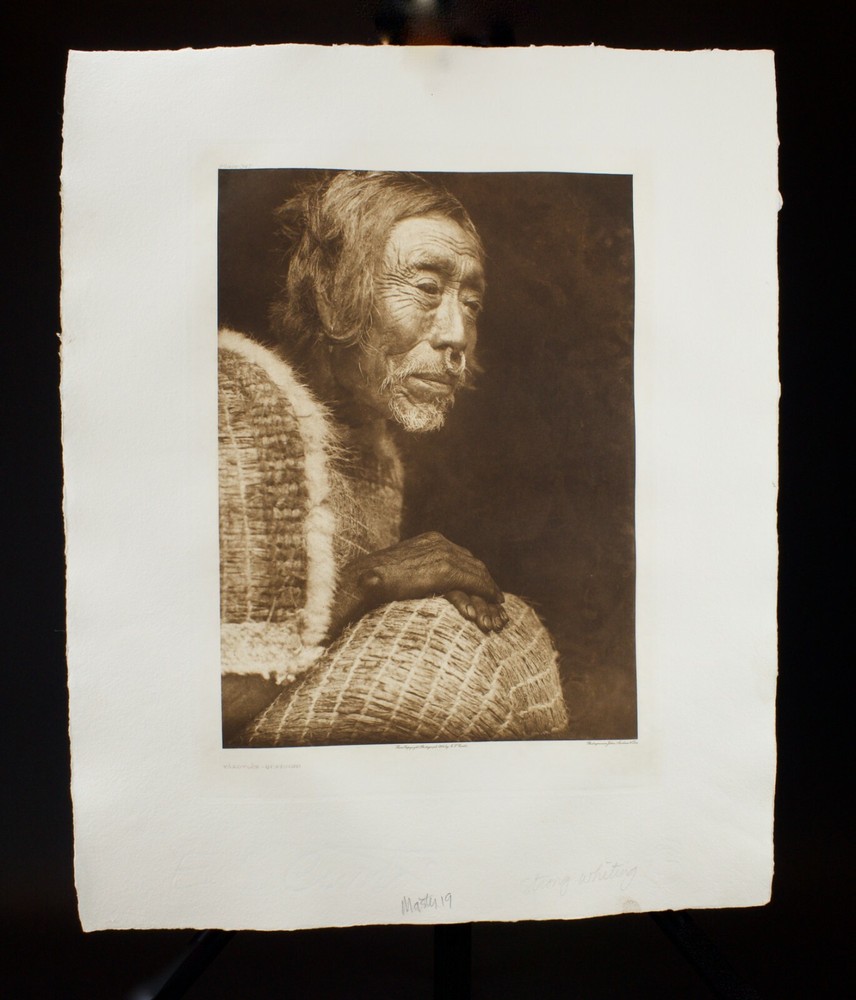 Edward S.Curtis Photogravure Classic Gravure Company Yakotlus Quatsino