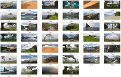 Exclusive High Quality Authors Premium Photo Book with Earth Nature Landscapes