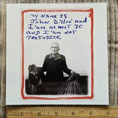 JIM GOLDBERG John Dillon New Haven CT 2015 Magnum Square Print 6″ x 6″ Archival