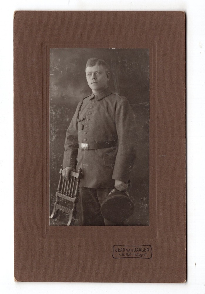 Jean van Daalen CAB Photo Soldier – Aalen around 1910