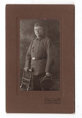 Jean van Daalen CAB Photo Soldier – Aalen around 1910