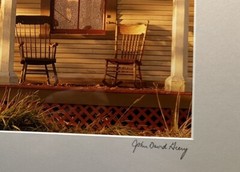 John David Geery “Three’s Company ” Sighed Photograph 9.75 X 7.5” Vermont