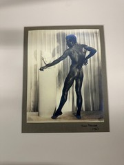 Edwin Townsend Nude Male Photo Signed Physique Bodybuilder Model Hugh Horner