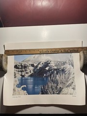 VTG CRATER LAKE LODGE National Park Oregon Photo Print Lou Hallock Oregon