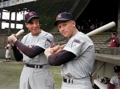 Mickey Mantle & Joe DiMaggio 1951 Color 8×10 Colorized Print-FREE SHIPPING