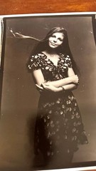 Vintage Silver Gelatin Print Of Fashion Model Brodsky Studios 14″ x 11″
