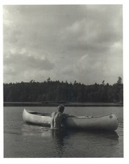1990 Bruce Weber Nude Male Model Pond Swimming With Canoe Art Photo Gravure