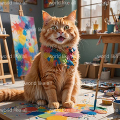 26 Cute Cats Bundle: 3D Pixar Style Art | Ultra-HD 4K Digital JPG Collection